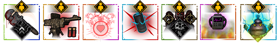 Synergies and skill tree system